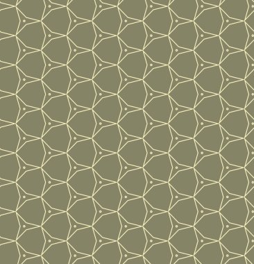 Geometrik şekilli kusursuz desen, vektör illüstrasyonu