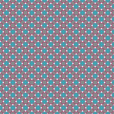 Geometrik şekilli kusursuz desen, vektör illüstrasyonu