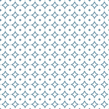 Geometrik şekilli kusursuz desen, vektör illüstrasyonu