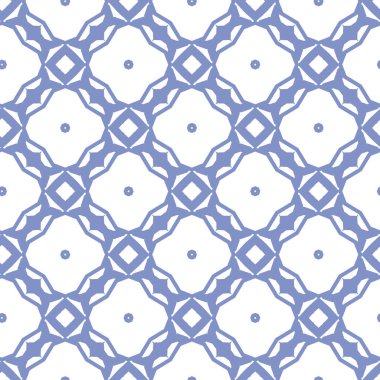 Geometrik şekilli kusursuz desen, vektör illüstrasyonu