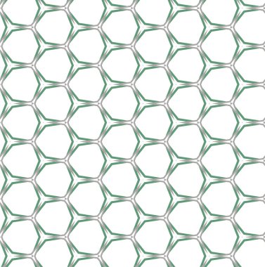 Geometrik şekilli kusursuz desen, vektör illüstrasyonu