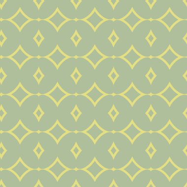Geometrik şekilli kusursuz desen, vektör illüstrasyonu
