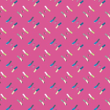 soyut kaleydoskop kumaş dikişsiz arkaplan, vektör illüstrasyonu 