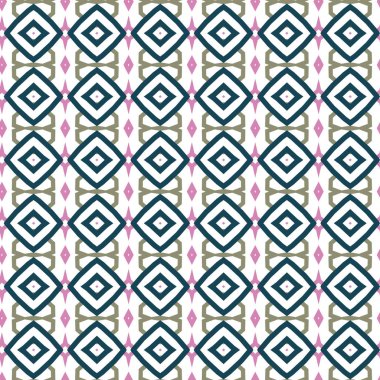 soyut kaleydoskop kumaş dikişsiz arkaplan, vektör illüstrasyonu 