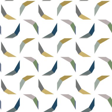 soyut kaleydoskop kumaş dikişsiz arkaplan, vektör illüstrasyonu 