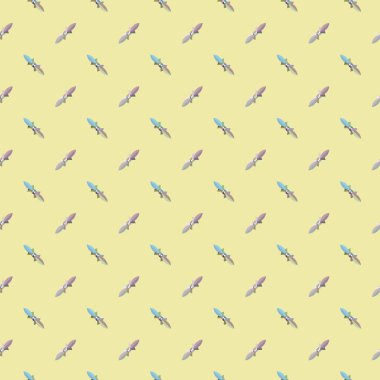 soyut kaleydoskop kumaş dikişsiz arkaplan, vektör illüstrasyonu 