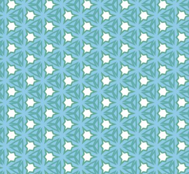 Geometrik şekilli kusursuz desen, vektör illüstrasyonu