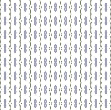 Geometrik şekilli kusursuz desen, vektör illüstrasyonu