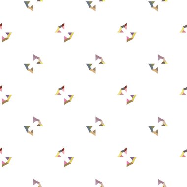 soyut kaleydoskop kumaş dikişsiz arkaplan, vektör illüstrasyonu 