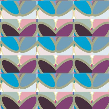 soyut kaleydoskop kumaş dikişsiz arkaplan, vektör illüstrasyonu 