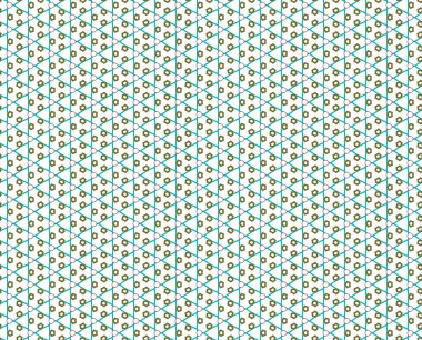 Geometrik şekilli kusursuz desen, vektör illüstrasyonu