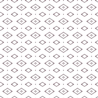 Geometrik şekilli kusursuz desen, vektör illüstrasyonu