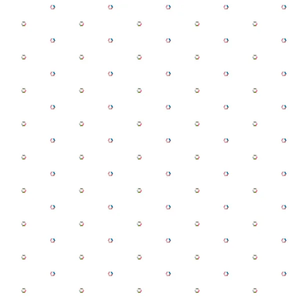 抽象万華鏡布シームレスな背景ベクトルイラスト — ストックベクタ