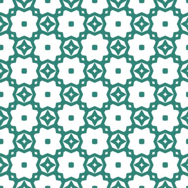 Geometrik şekilli kusursuz desen, vektör illüstrasyonu