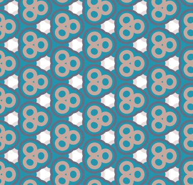 soyut kaleydoskop kumaş dikişsiz arkaplan, vektör illüstrasyonu 