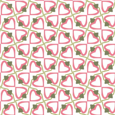 soyut kaleydoskop kumaş dikişsiz arkaplan, vektör illüstrasyonu 