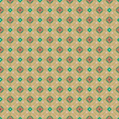 Soyut geometrik şekilli kusursuz desen