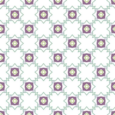 Soyut geometrik şekilli kusursuz desen