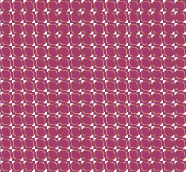 Geometrik şekilli kusursuz desen, vektör illüstrasyonu