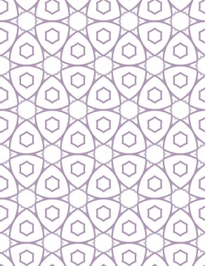 Geometrik şekilli kusursuz desen, vektör illüstrasyonu