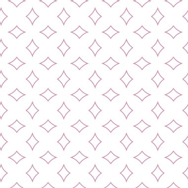 Geometrik şekilli kusursuz desen, vektör illüstrasyonu