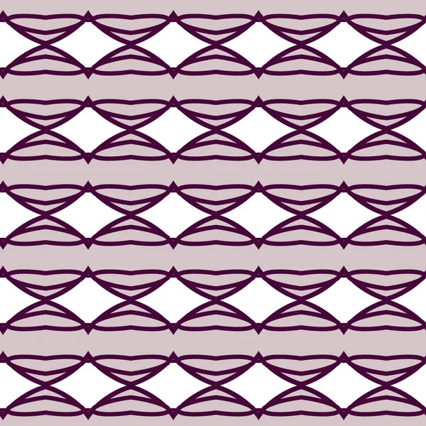 Patrón Sin Costura Con Formas Geométricas Ilustración Vectorial — Vector de stock