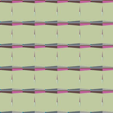 soyut kaleydoskop kumaş dikişsiz arkaplan, vektör illüstrasyonu 