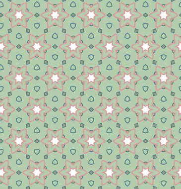 soyut kaleydoskop kumaş dikişsiz arkaplan, vektör illüstrasyonu 