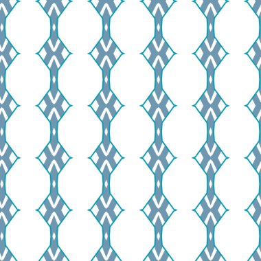 Geometrik şekilli kusursuz desen, vektör illüstrasyonu