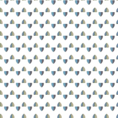 Geometrik şekilli kusursuz desen, vektör illüstrasyonu