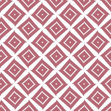 Geometrik şekilli kusursuz desen, vektör illüstrasyonu