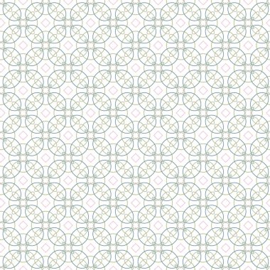 Soyut geometrik şekilli kusursuz desen