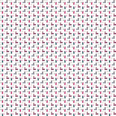 soyut kaleydoskop kumaş dikişsiz arkaplan, vektör illüstrasyonu 