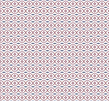 Geometrik şekilli kusursuz desen, vektör illüstrasyonu