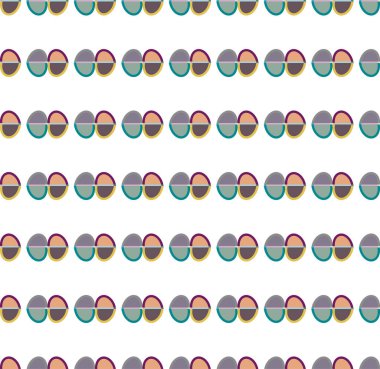 soyut kaleydoskop kumaş dikişsiz arkaplan, vektör illüstrasyonu 