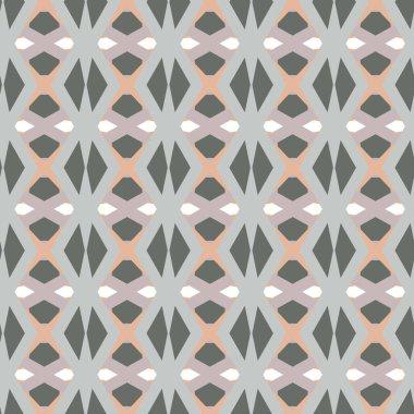 soyut kaleydoskop kumaş dikişsiz arkaplan, vektör illüstrasyonu 