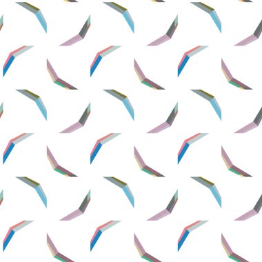 soyut kaleydoskop kumaş dikişsiz arkaplan, vektör illüstrasyonu 