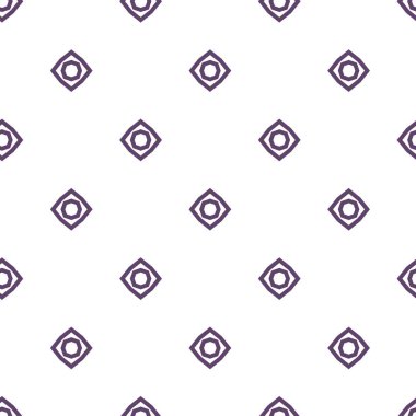 Geometrik şekilli kusursuz desen, vektör illüstrasyonu
