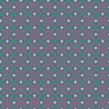 Soyut geometrik şekilli kusursuz desen