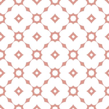 Geometrik şekilli kusursuz desen, vektör illüstrasyonu