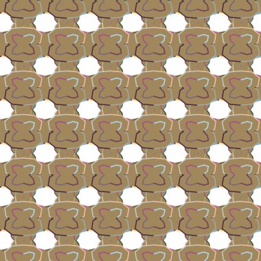 Kafeste geometrik desen var. Kusursuz vektör illüstrasyonu. 