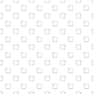 Geometrik şekilli kusursuz desen, vektör illüstrasyonu