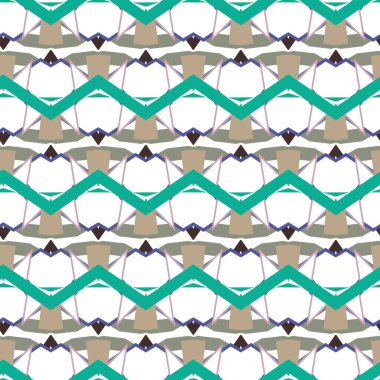 soyut kaleydoskop kumaş dikişsiz arkaplan, vektör illüstrasyonu 
