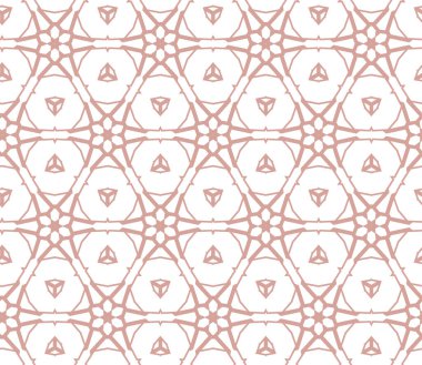 Geometrik şekilli kusursuz desen, vektör illüstrasyonu