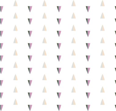 Geometrik şekilli kusursuz desen, vektör illüstrasyonu