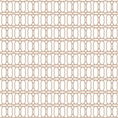 Geometrik şekilli kusursuz desen, vektör illüstrasyonu