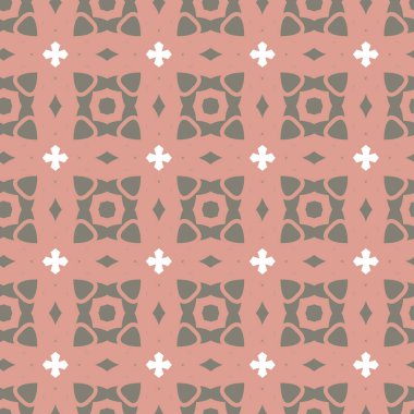 soyut kaleydoskop kumaş dikişsiz arkaplan, vektör illüstrasyonu 