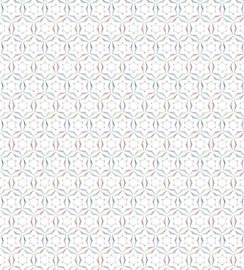 soyut kaleydoskop kumaş dikişsiz arkaplan, vektör illüstrasyonu 