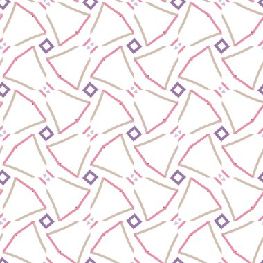 soyut kaleydoskop kumaş dikişsiz arkaplan, vektör illüstrasyonu 