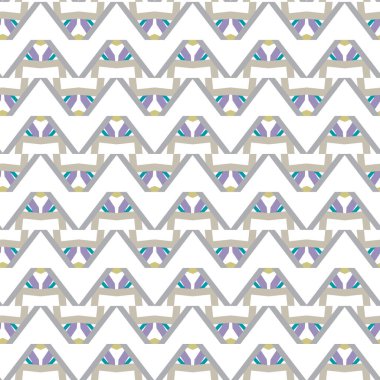 soyut kaleydoskop kumaş dikişsiz arkaplan, vektör illüstrasyonu 